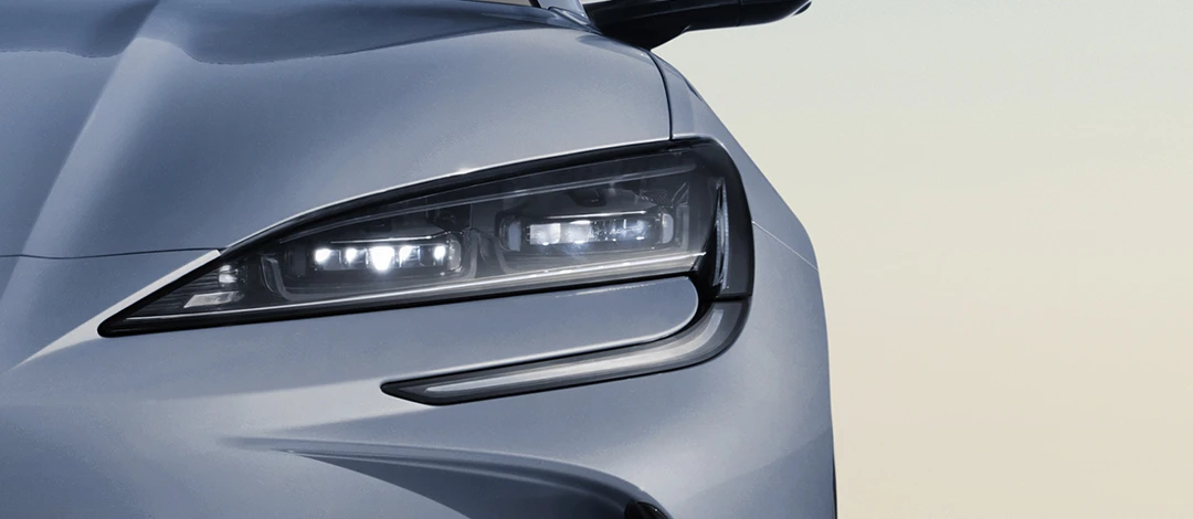 Faros delanteros flotantes dobles en forma de U